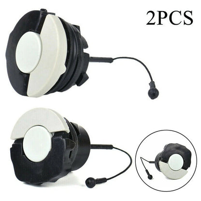 2pcs Durable Fuel Gas & Oil Filler Cap for Stihl Chainsaw MS260 MS381