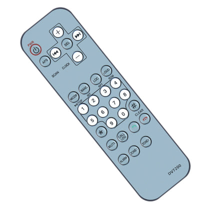 Replacement Remote Control For Furrion DV7200 RV Stereo Entertainment System