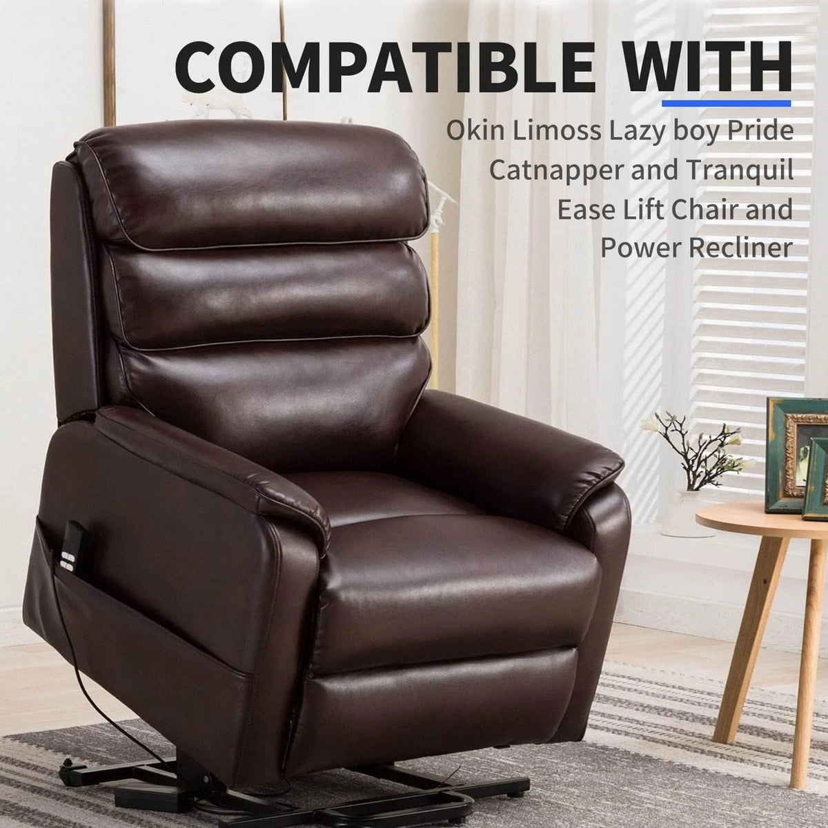 6.5 Ft Extension Cord for Lift Chair or Power Recliner, Replacement Power...