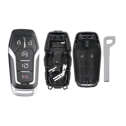 5 Buttons Key Fob Shell Case For Ford 2015-2017 F-150 Explorer Edge Fusion Car