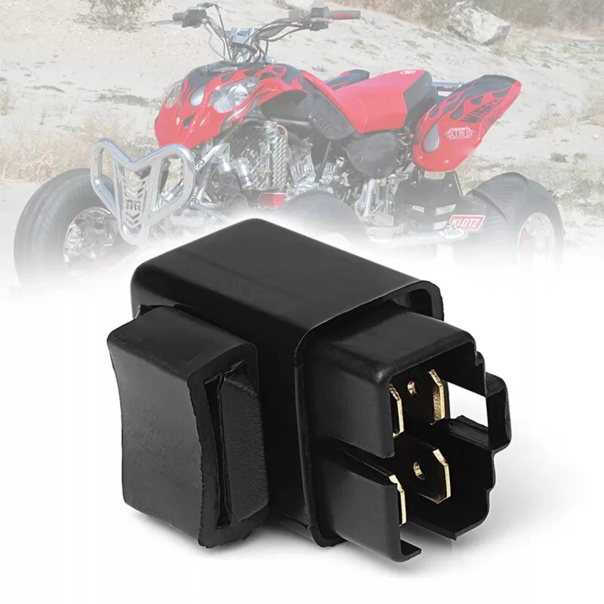 2PCS 38740-24X50 Motorcycle Relay Replace Part For Suzuki/Polaris/Kawasaki