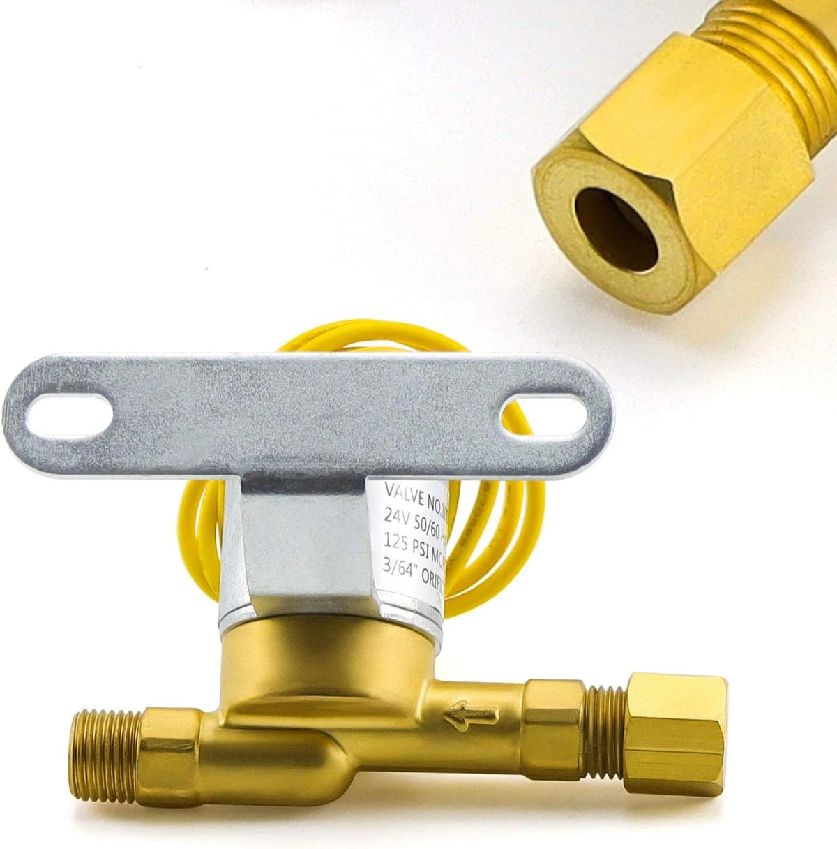 4040 Humidifier Solenoid Valve Replacement Part by AMI PARTS, 24V,Brass Made...