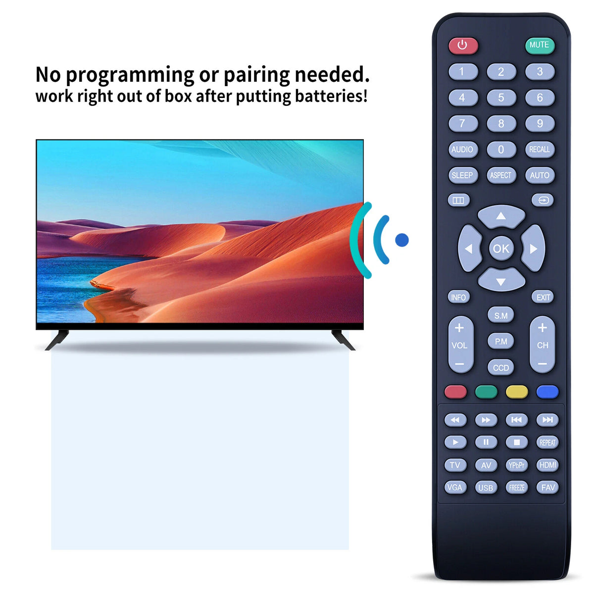 Replacement Remote Control For Karavision TV