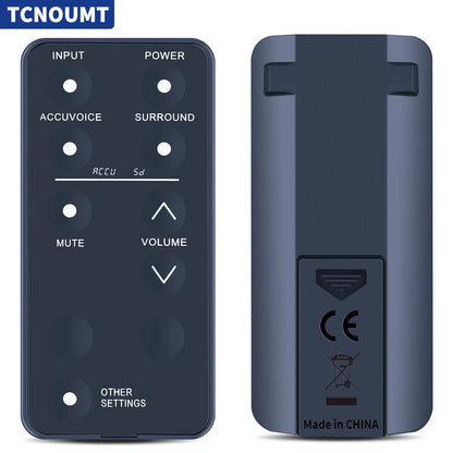 For Zvox Multi Level Replace Remote Control AccuVoice TV Speakers & Soundbars