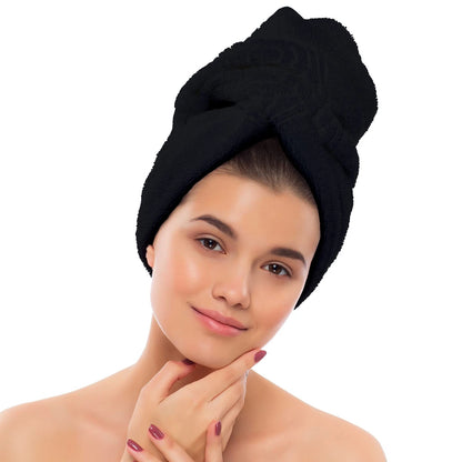 Eurow Microfiber Salon Towels – Bleachproof, 16x29 Inch (Pack of 10), Black