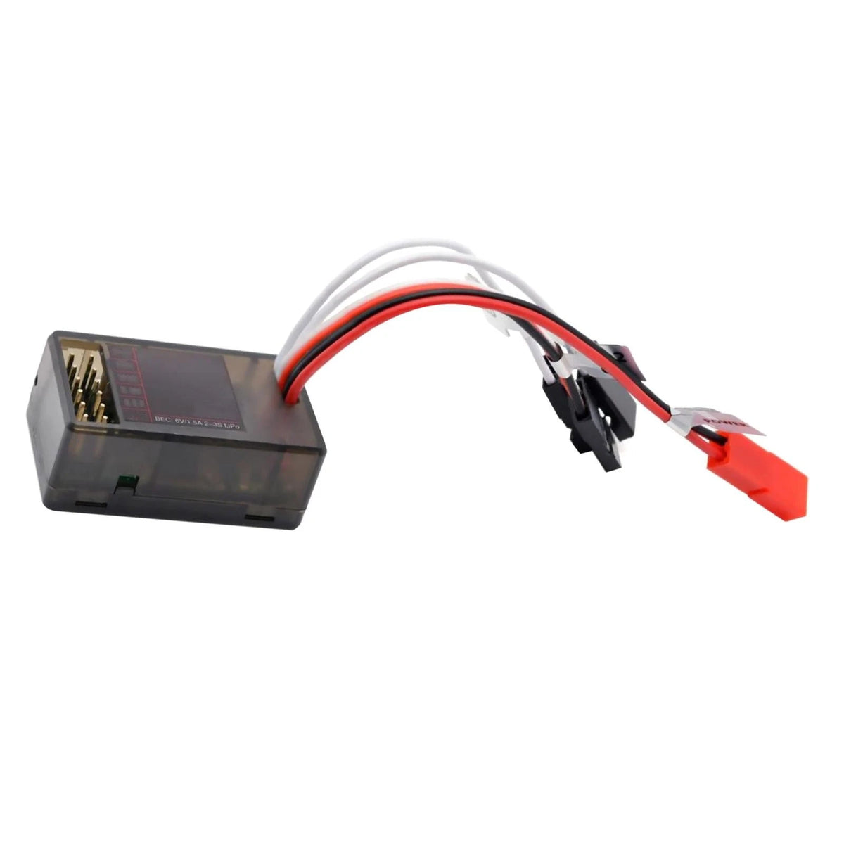 10A Brushed RC ESC 2s/3s Dual Way Brake LED Control for 1/28 1/24 RC Car Model d