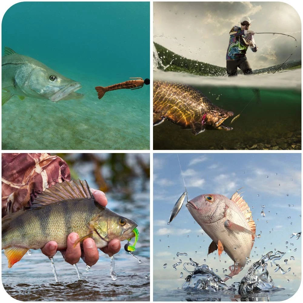 GOANDO Fishing Lures Kit for Freshwater Bait Tackle Bass Large, 78pcs