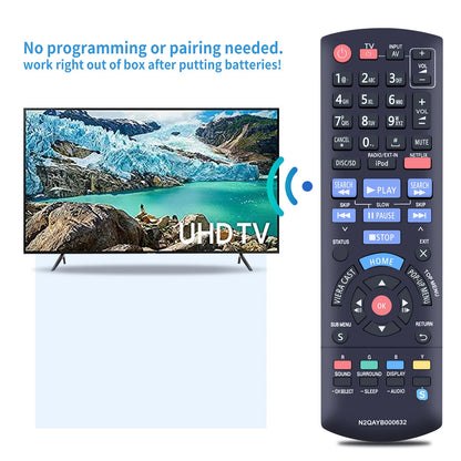 N2QAYB000632 Remote Control For Panasonic Theater System SA-BTT370 SA-BTT770