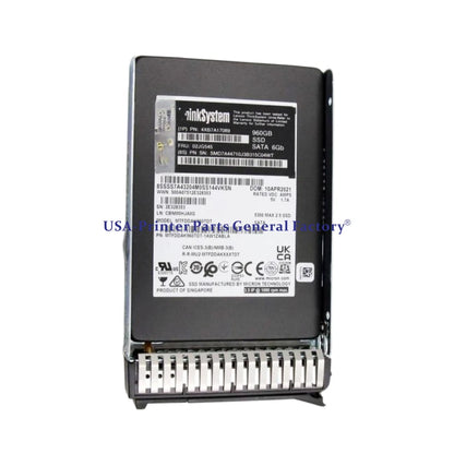 Compatible For ThinkSystem 02JG545 4XB7A17089 2.5" 960GB SATA 6Gb Hot Swap SSD