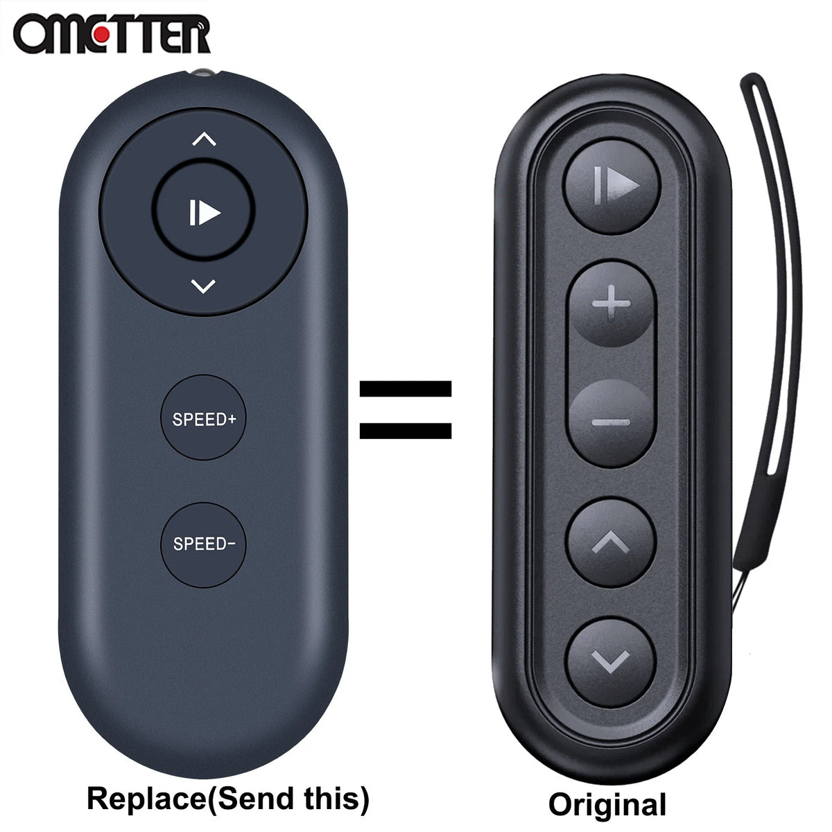 Remote Control For UREVO Strol 1 Pro Auto Incline Treadmill URTM019