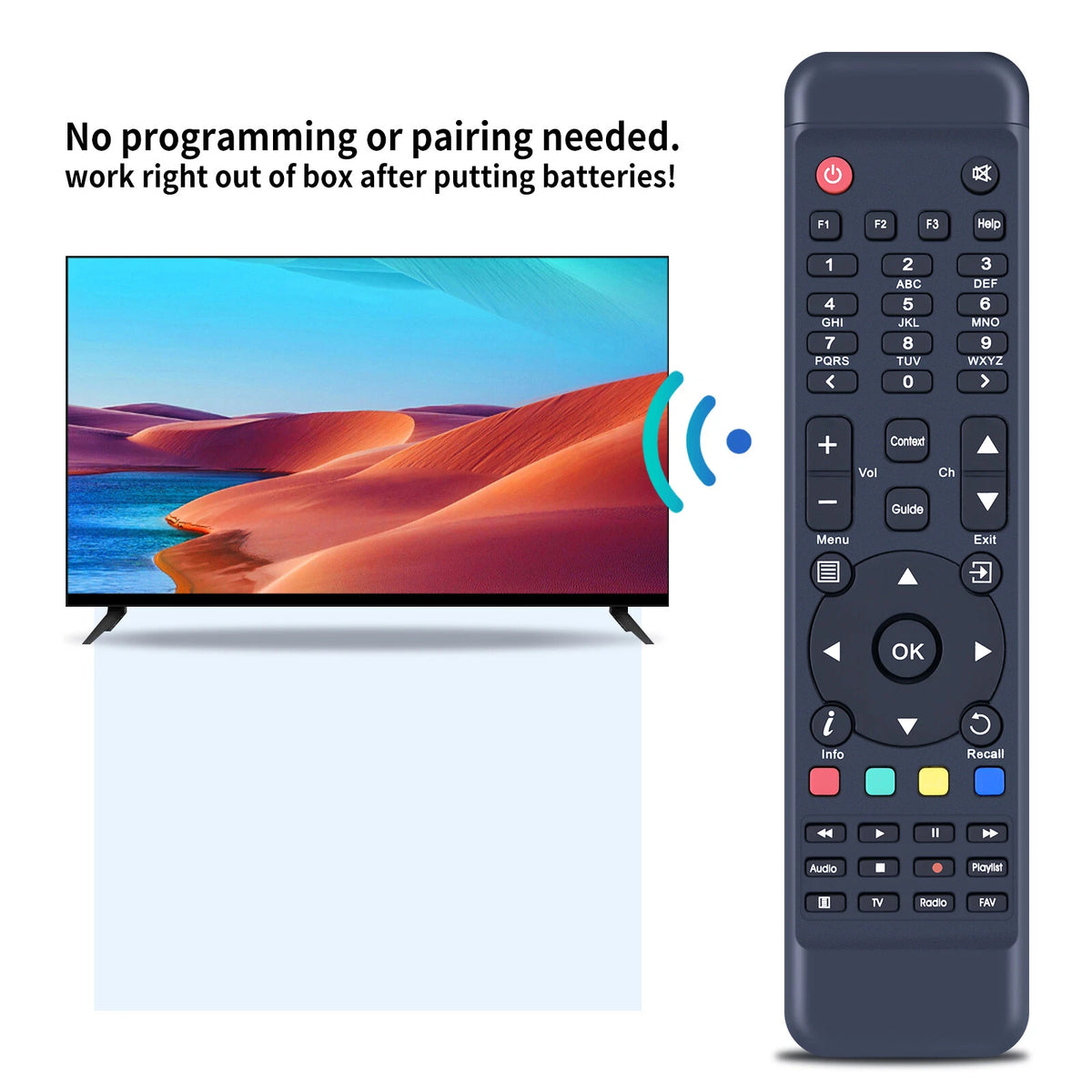 Remote Control For FORMULER F1, F2, F3, F4 Turbo