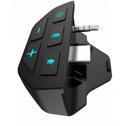 Black ABS Gamepad Stereo Headset Adapter Converter For Xbox One Controller