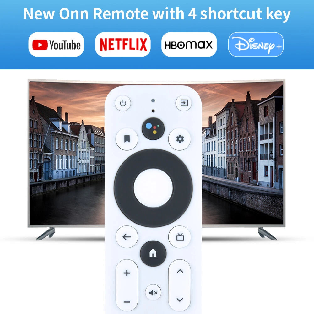 Voice Remote Control 100026240 For ONN Android TV FHD Streaming Stick Device