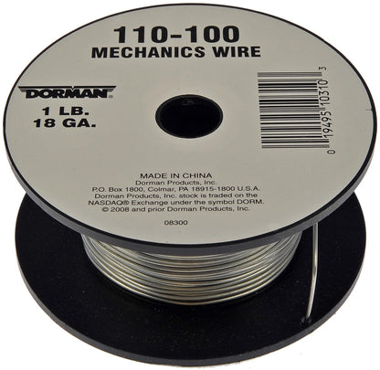 Dorman 110-100 18 Gauge 1 Pound Spool Mechanics Wire, 166 Feet Regular