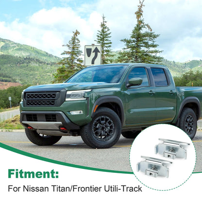 Tie Down Anchor Hook for Nissan Titan/Frontier Utili-Track (2-Pack)