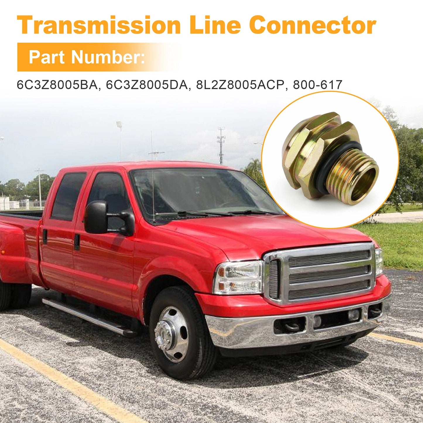 Transmission Fluid Line Quick Connect Coupler For 2007-2010 Mercury Mountaineer