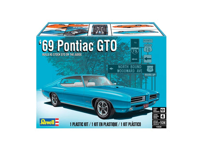 Revell 14530 1969 Pontiac GTO Judge 1:24 Scale 63-Piece Skill Level 4 Model...