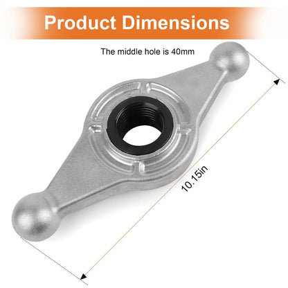 Wheel Balancer Hub Wing Nut for Hunter DSP w/ 40mm Shaft X 8mm Thread Pitch