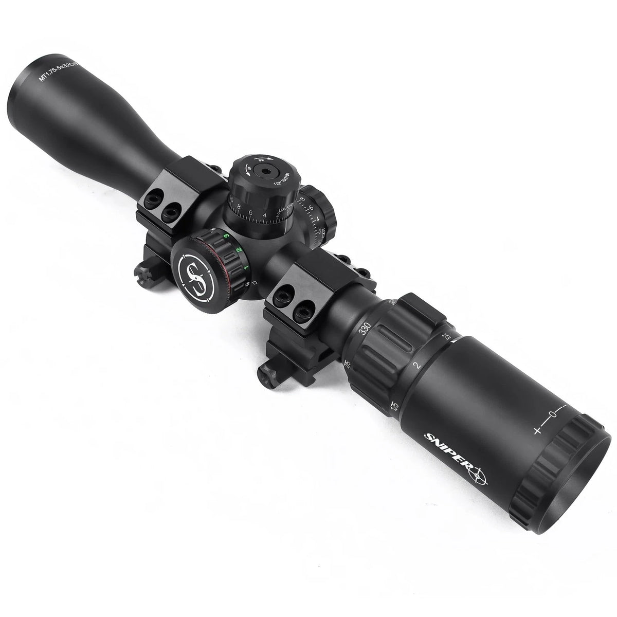 MT1.75-5X32CB Crossbow Scope (MT1.75-5X32CB Scope) Black