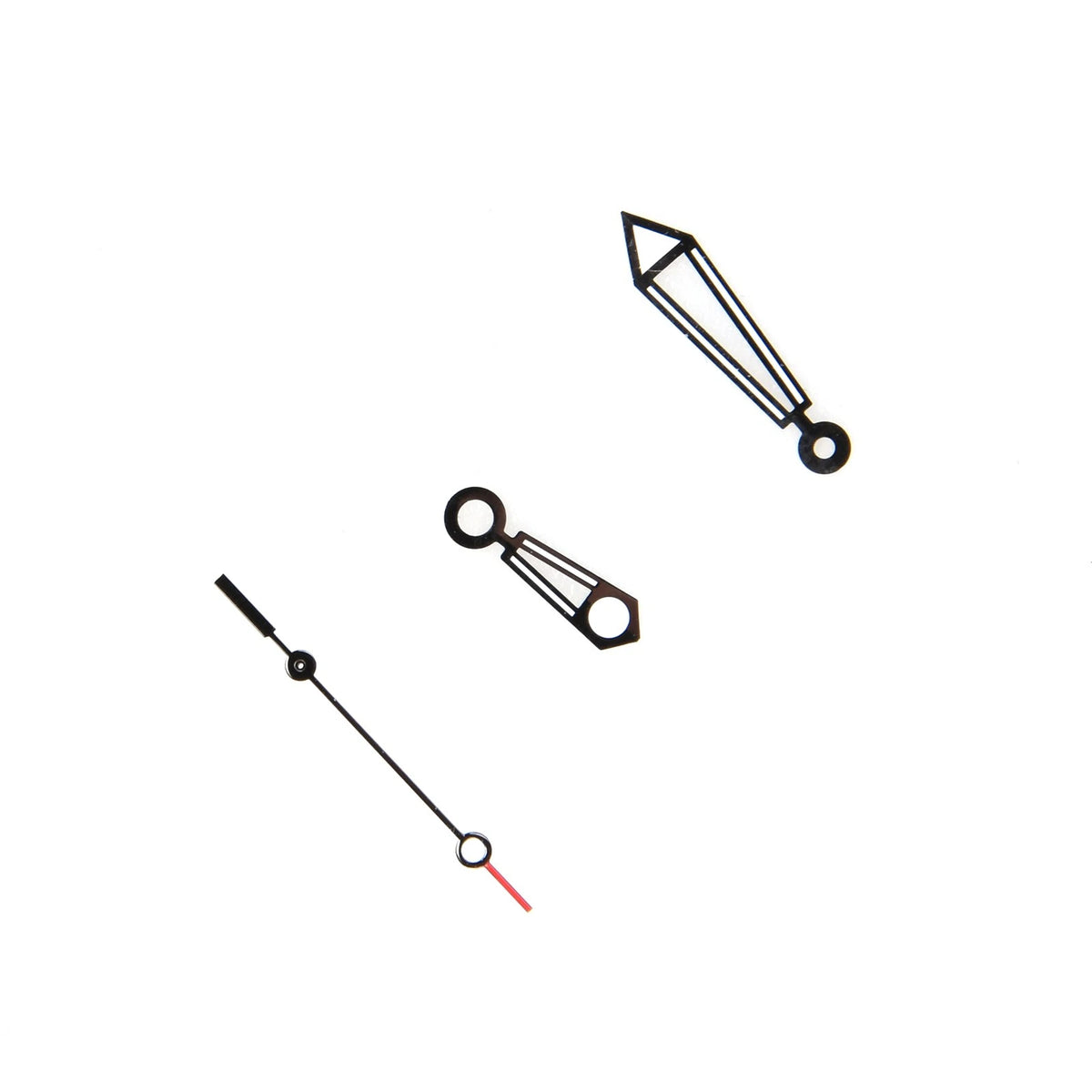 2 Set Watch Hands Hour Minute Second Needle Pins Kit For ETA 2824-2 Movement