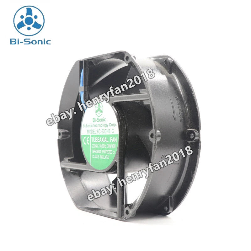Bi-sonic 6C-230HB C Axial Fan 230V 50/60Hz 30W 172*150*51MM Cabinet Cooling Fan
