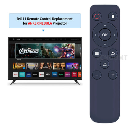 Remote Control For Anker NEBULA Capsule Smart Wi-Fi Mini Projector D4111