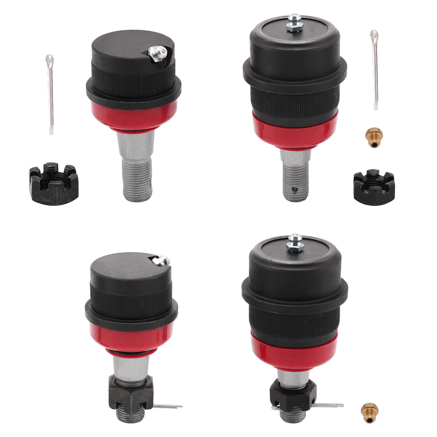 4 X Heavy Duty Replacement Ball Joints for 2007-2018 Jeep Wrangler