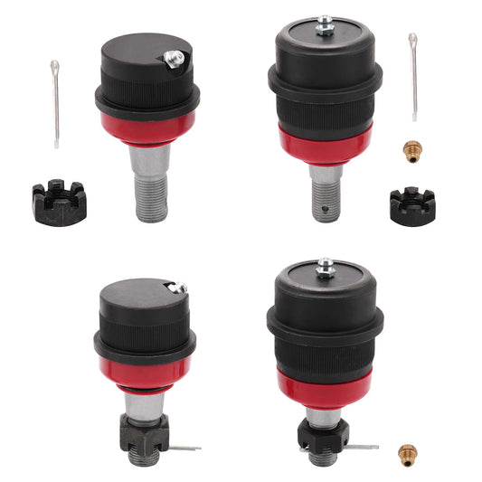 4-piece front ball joint kit for 2007-2018 Jeep Wrangler JK
