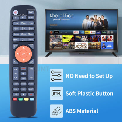 Remote Control For GTMEDIA V7Pro/V7TT/V8X/V8UHD/V9Prime TV Receiver