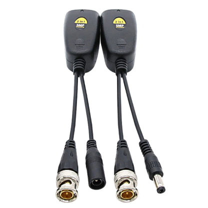 Anti-Interference BNC To POE Adapter Balun Connector For Surveillance