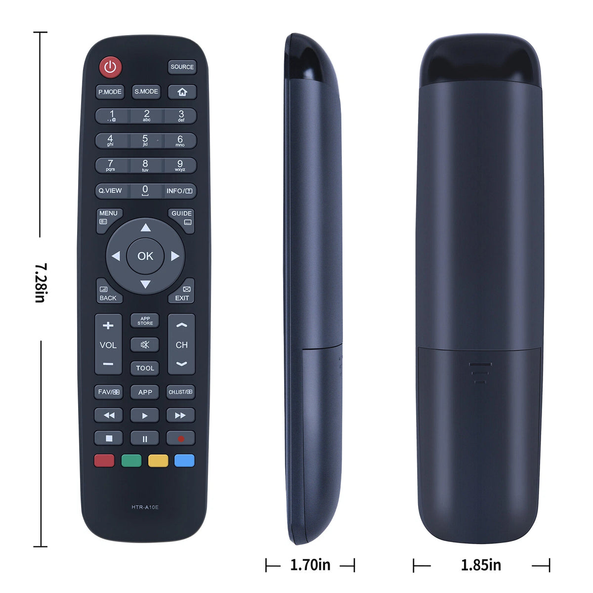 HTR-A10E Remote Control For Haier LED TV HDTV LE32N1620W LE65K6500U LE50K6500U