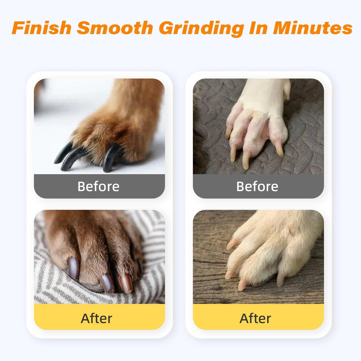 Casfuy Replacement Dog Nail Grinder Wheel – Compatible with Model N10, N20,...