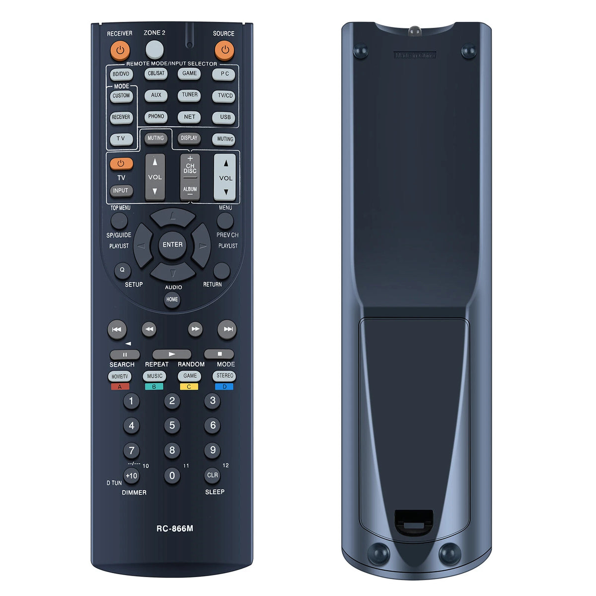 RC-866M For Onkyo AV Receiver Remote Control HTRC560 TX-NR626 TXNR626