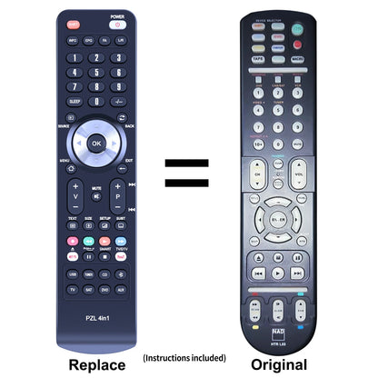 HTR L53 Replacement Remote Control For NAD L53 DVD Receiver