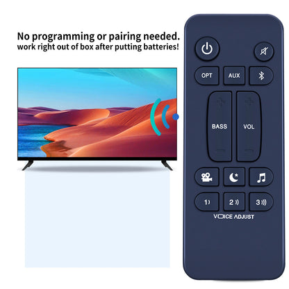 For Polk Audio Signa S2 Ultra-Slim TV Sound Bar Replacement Remote Control