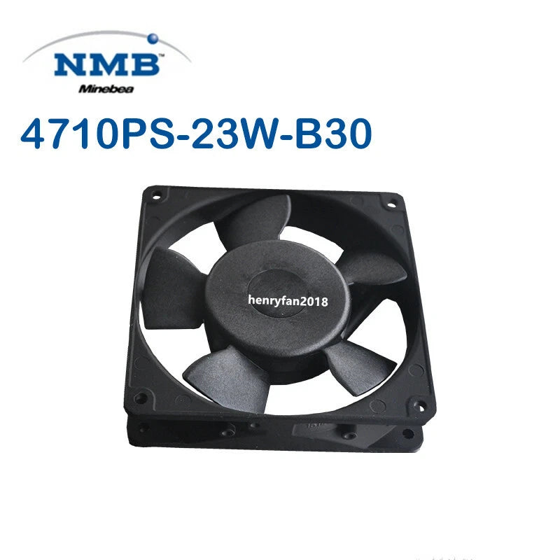 For NMB 4710PS-23W-B30 AC 230V 14/11W 120*120*25MM 2-wires Cabinet Cooling Fan