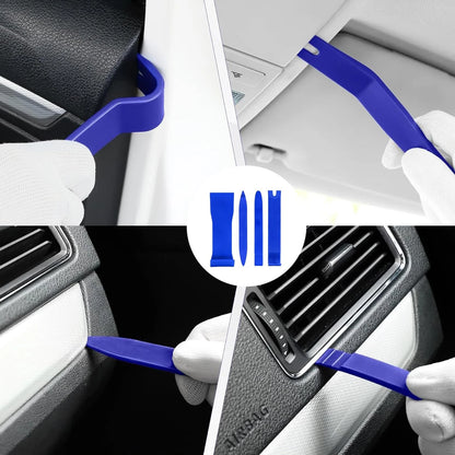 LYINGUO Portable Automotive Tool Set, 27PCS Blue