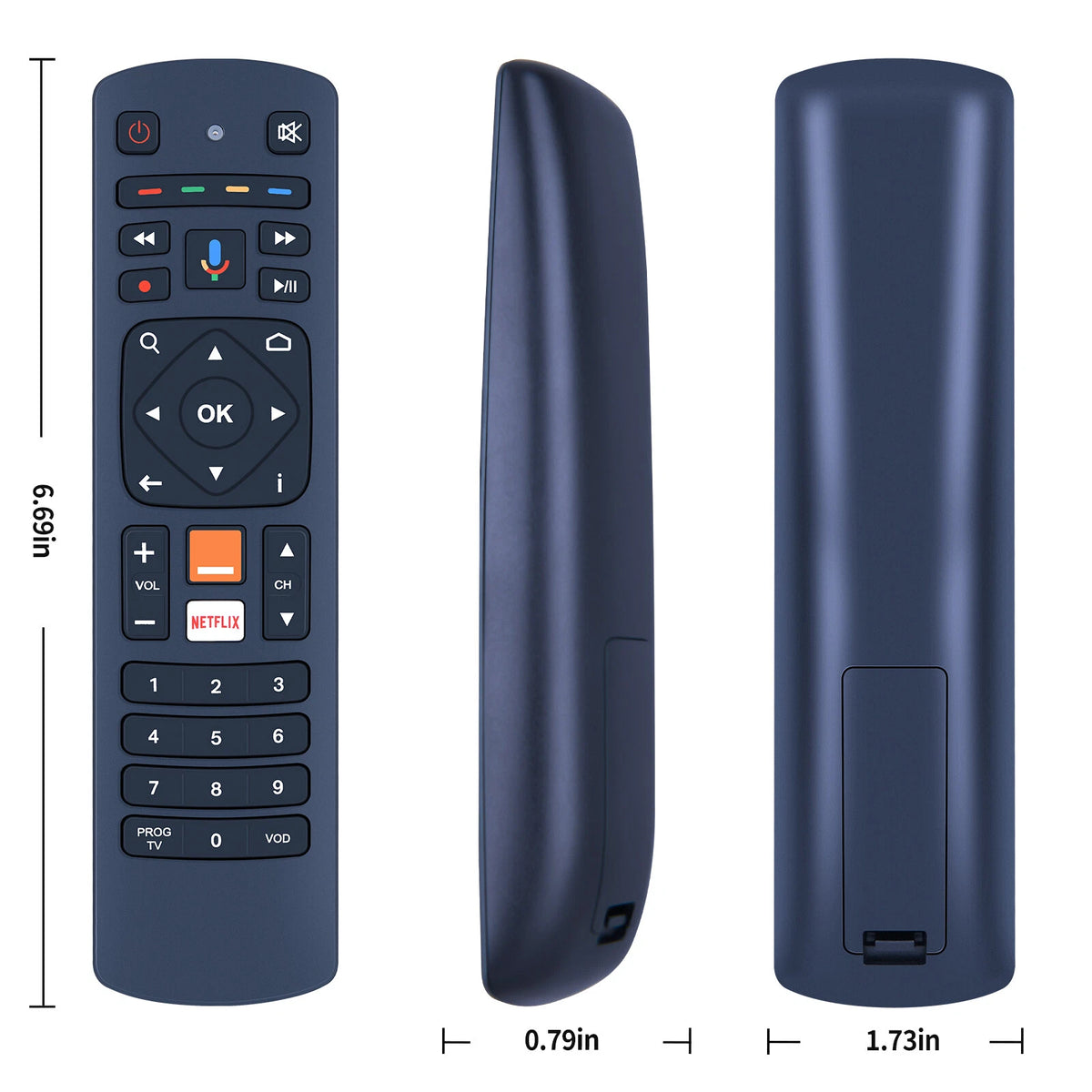Voice Remote Control For Orange Dekoder 4K Stream DV8555