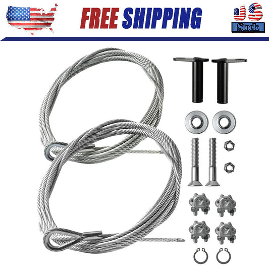 7/32-Inch Lift Cable Repair Set with Hardware for Tommy Gate - 002939