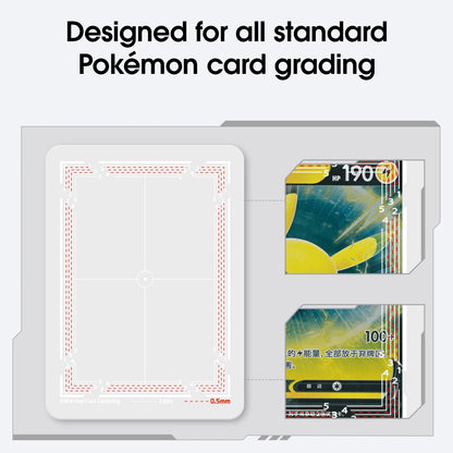 BDJBXK Card Centering Grading Tool Set for conventional, Black and White
