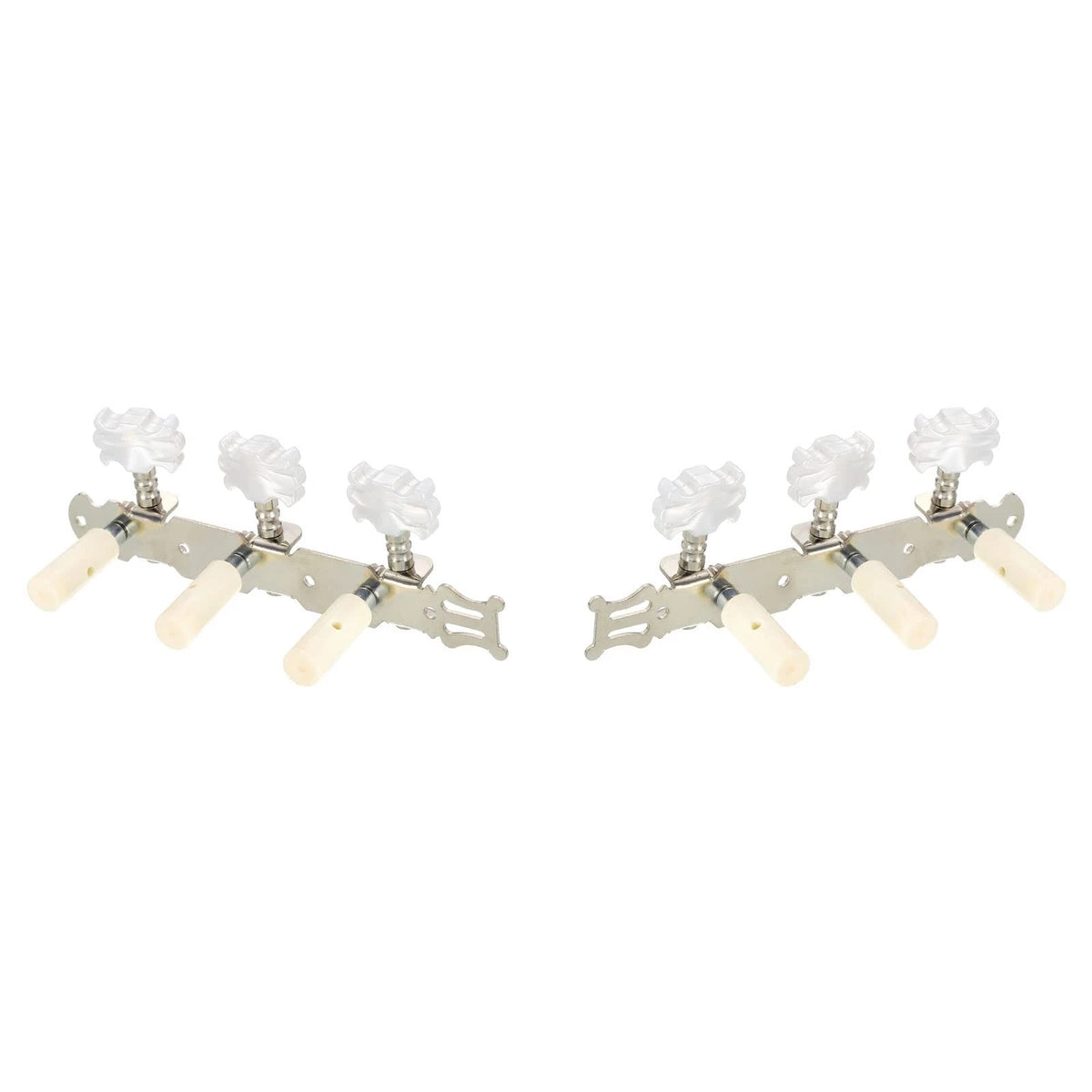 PATIKIL Guitar Tuning Pegs Machine Heads 120mm x 40mm, Silver Tone