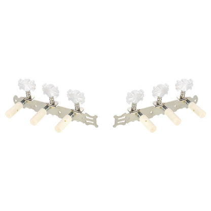 PATIKIL Guitar Tuning Pegs Machine Heads 120mm x 40mm, Silver Tone