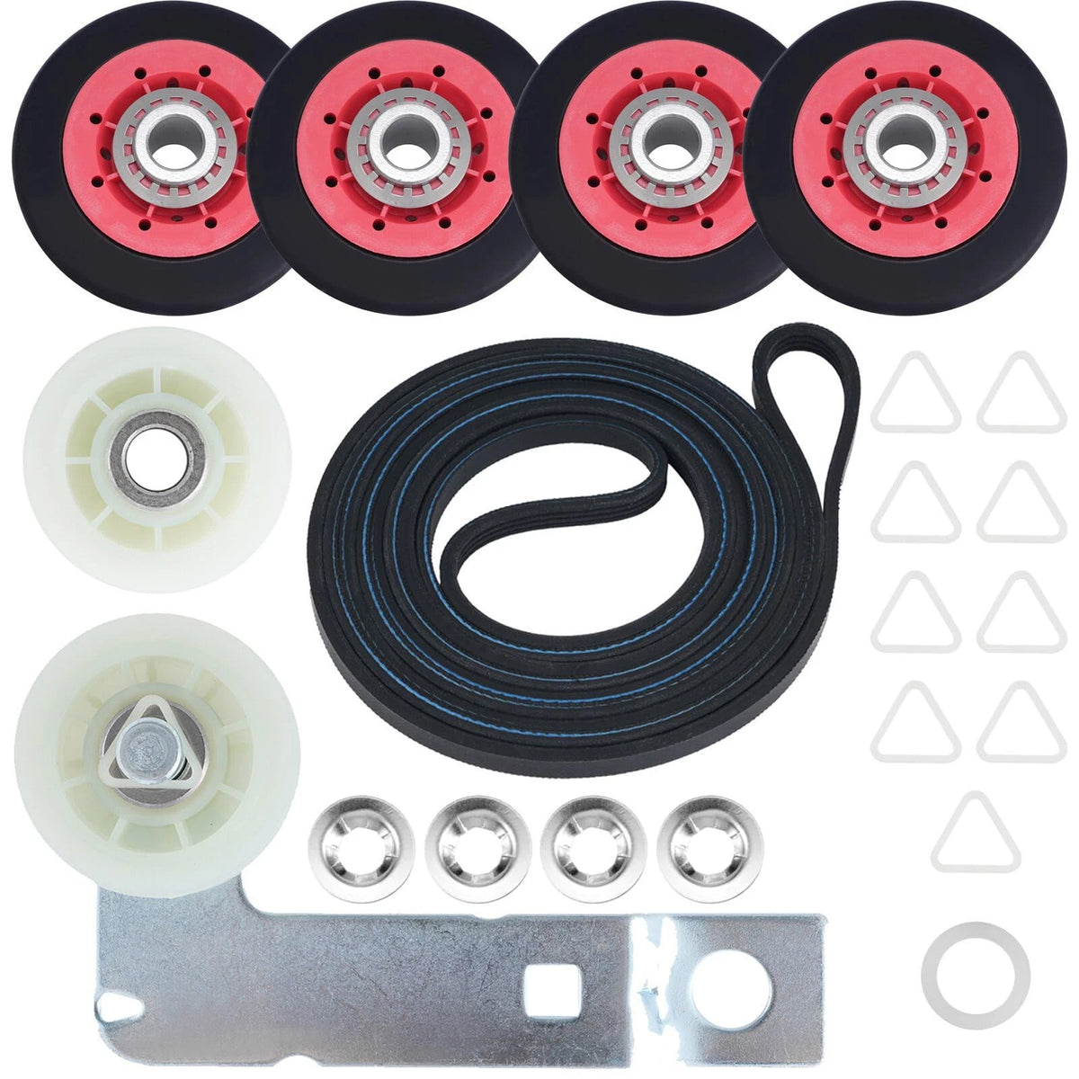 Dryer Idler Pulley Kit Drum Roller Repair May-tag...