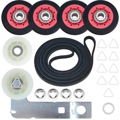 Dryer Idler Pulley Kit Drum Roller Repair May-tag...