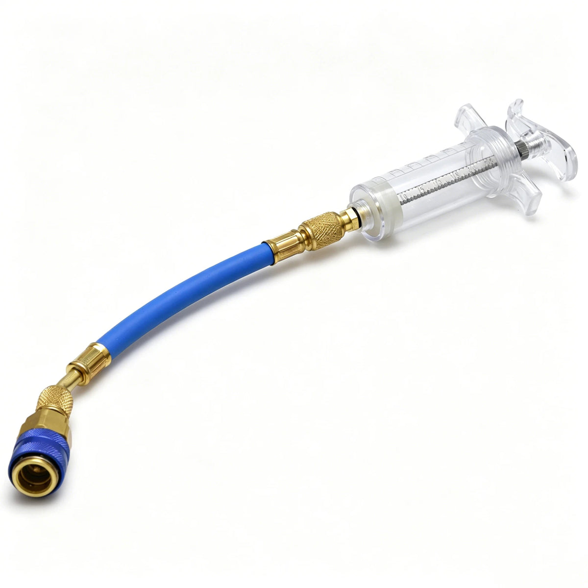 1PCS  Oil and Dye Injector Featuring a 1/4 inch female SAE connector
