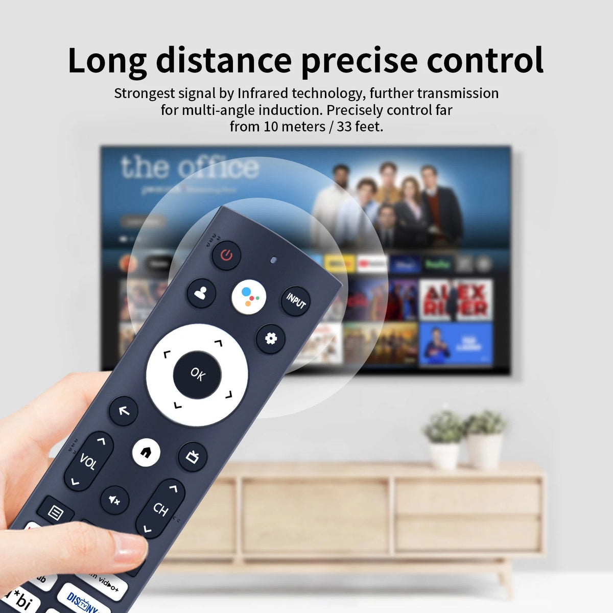 ERF3M90H Remote Control For Hisense TV 50A62GUA 55A66GUA 43A53FUA 75A53FUA