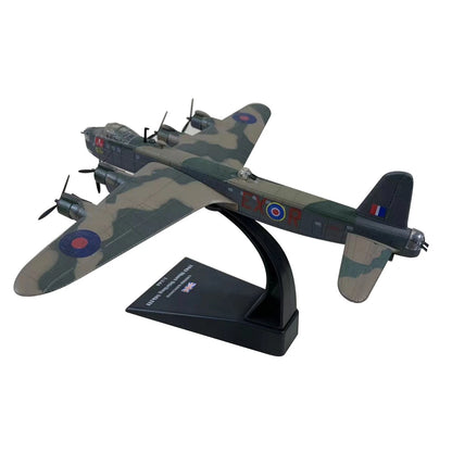 1/144 Diecast Alloy WWII Short Sterling MK.lll Bomber Model Display Ornament