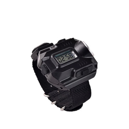 Flashlight LED Torch Compass Tactical LED Rechargeable Outdoor Sport Watch