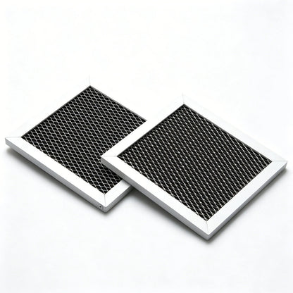 2-Pack 8206230A 6-12 Months Lifespan Microwave Charcoal Filter for KitchenAid