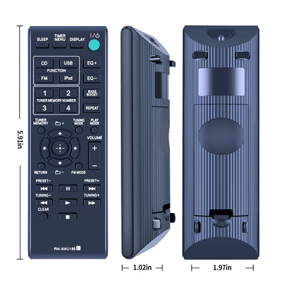 RM-AMU185 Remote Control For Sony Home Audio System MHC-EC619iP MHCEC619iP